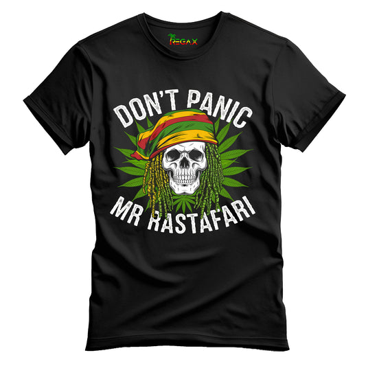 Don't Panic Mr Rastafari T-Shirt