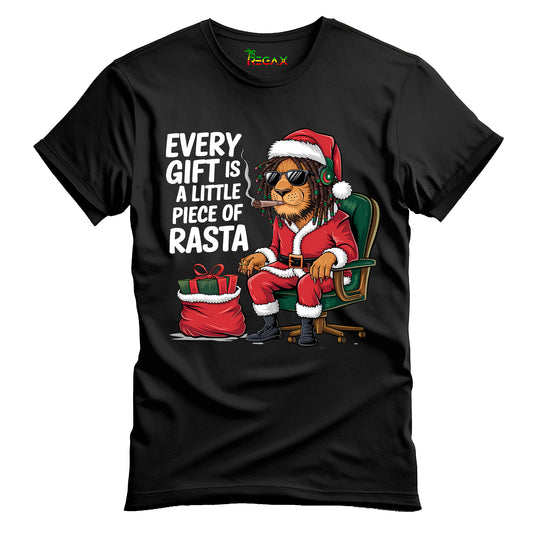 Rasta Gift Peace Christmas T-Shirt