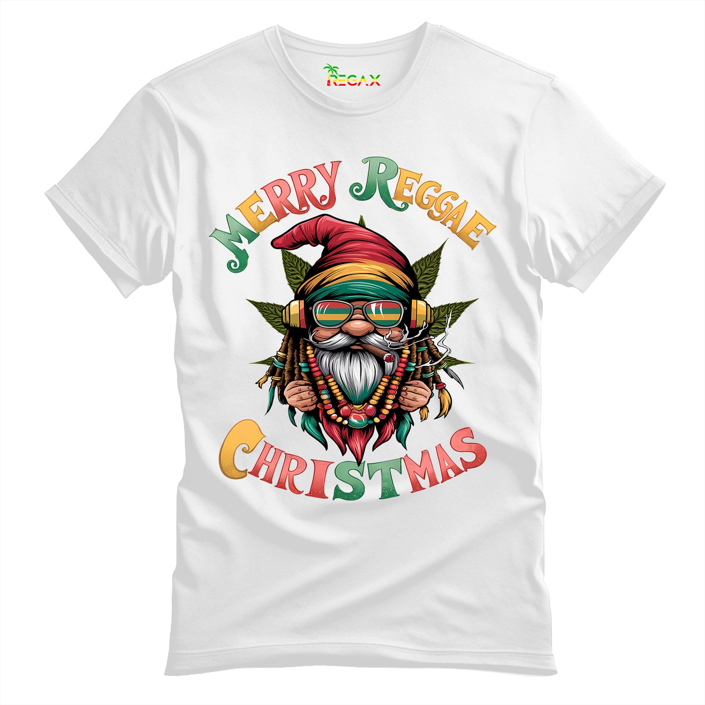 Merry Reggae Christmas Gnome T-Shirt