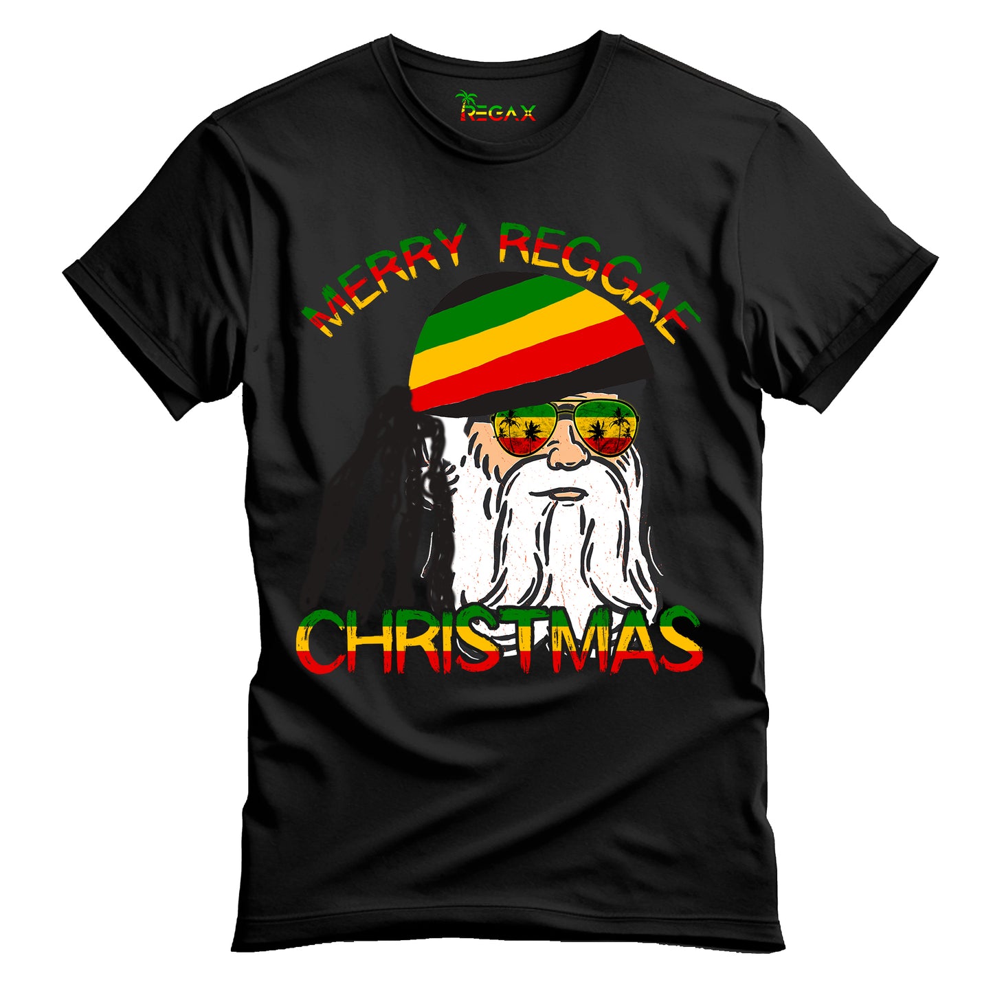 Merry Reggae Christmas Santa T-Shirt