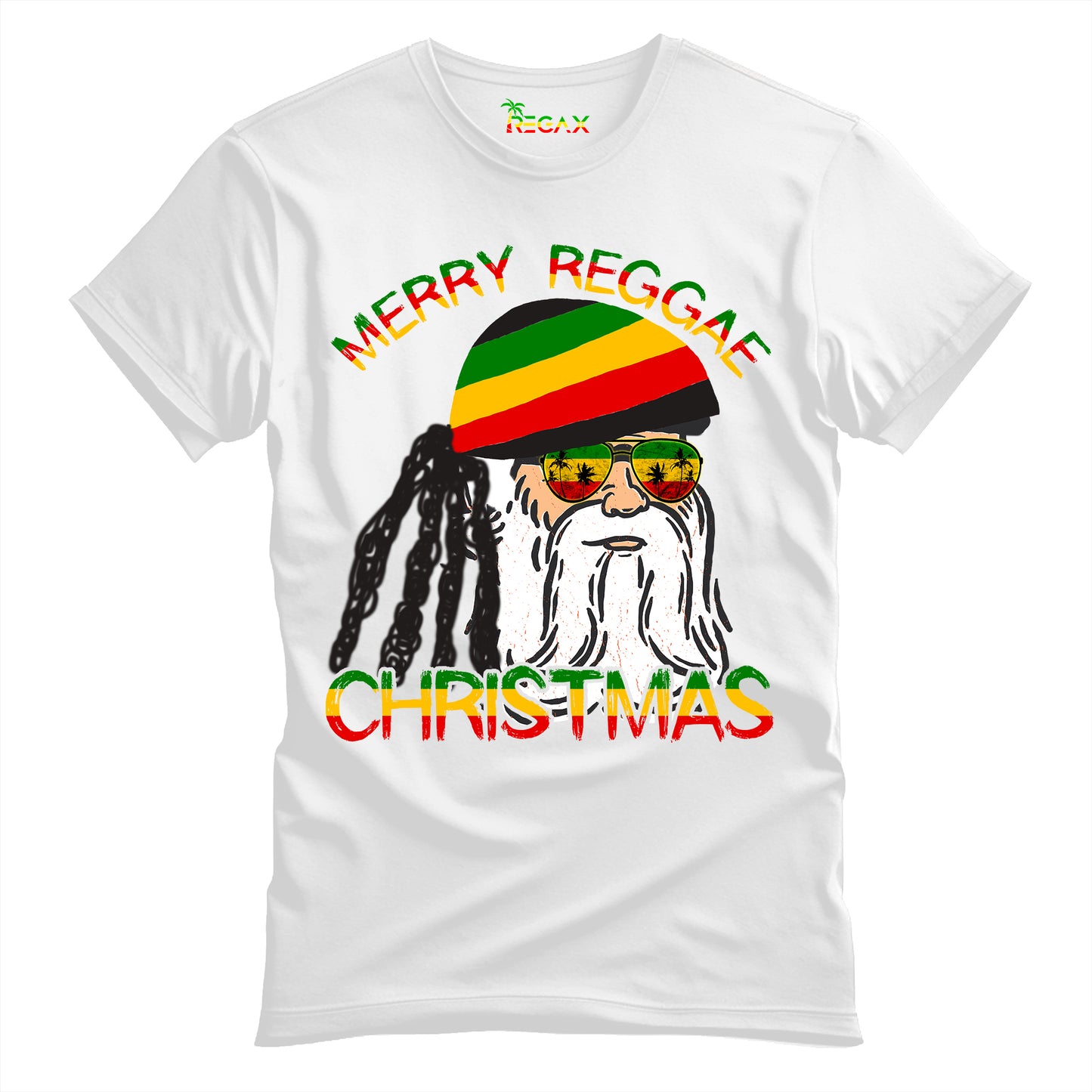 Merry Reggae Christmas Santa T-Shirt