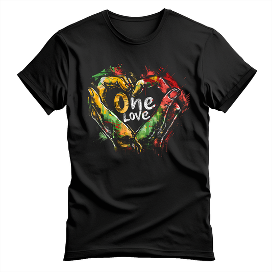 Reggae Hand Heart T-Shirt